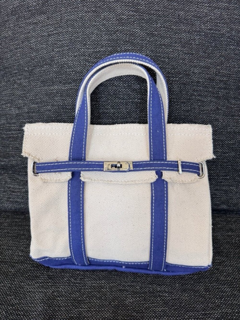 Boatkin Sunwin Madaket Mini Classic Tote Bag Pacific Blue